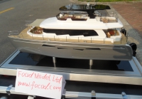 custom made model of  60ft catamaran yacht